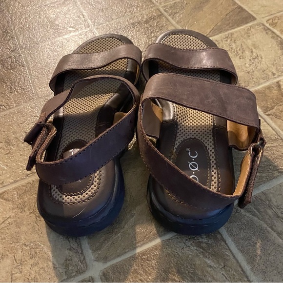 boc‎ Brown Comfort Sandals with Adjustable Straps Womens Size 6 - Picture 9 of 9